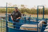 Sydell goat and sheep tub for handling in corral
