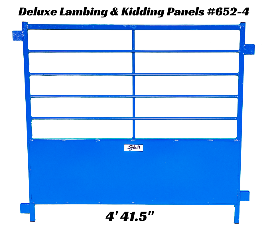 Sheep and goat kidding pen setup designed for safer handling and routine management