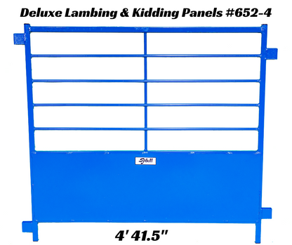 Sheep and goat kidding pen setup designed for safer handling and routine management