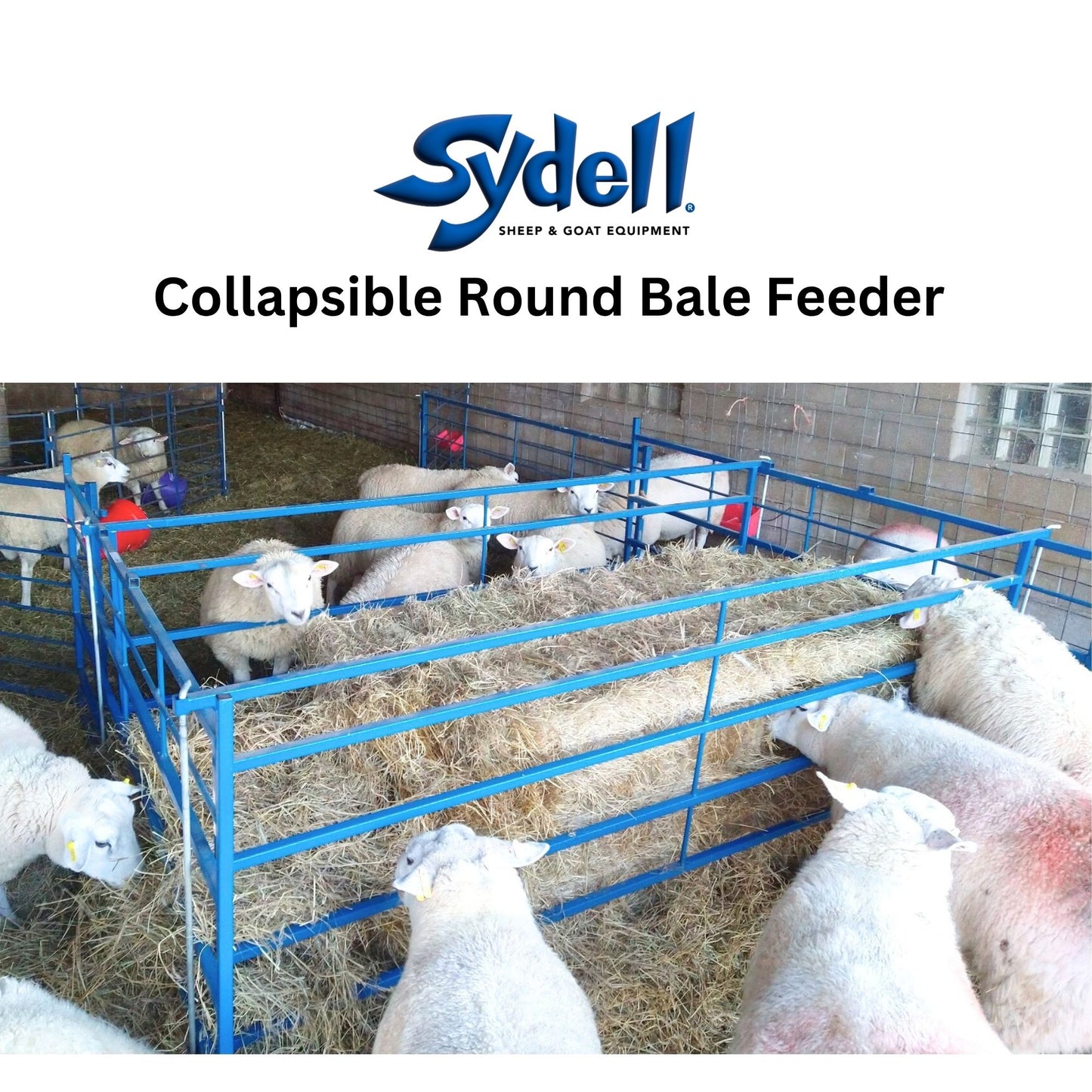 Collapsible Bale Feeders - Horizontal Manger for Sheep & Goats | Sydell #0886 / #0887