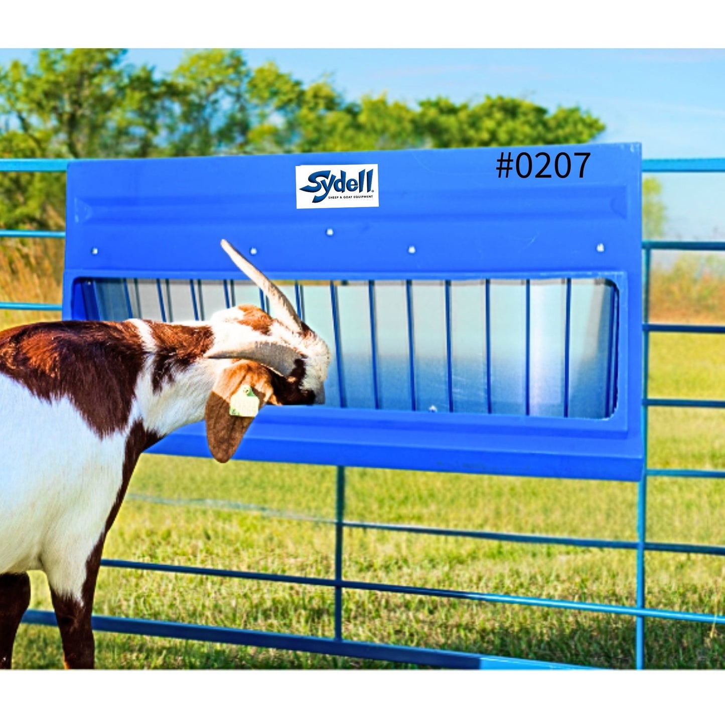 Poly Hay/Grain Feeder for Sheep & Goats | Sydell #0206 / #0207