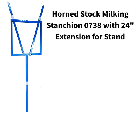 Horned Stock Milking Stanchion  0738
