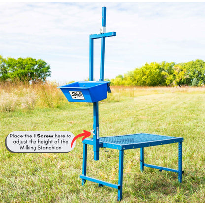 Milking Head Piece with 1' Poly Feeder Set for Sheep & Goats | Sydell #0735 / #AL0735