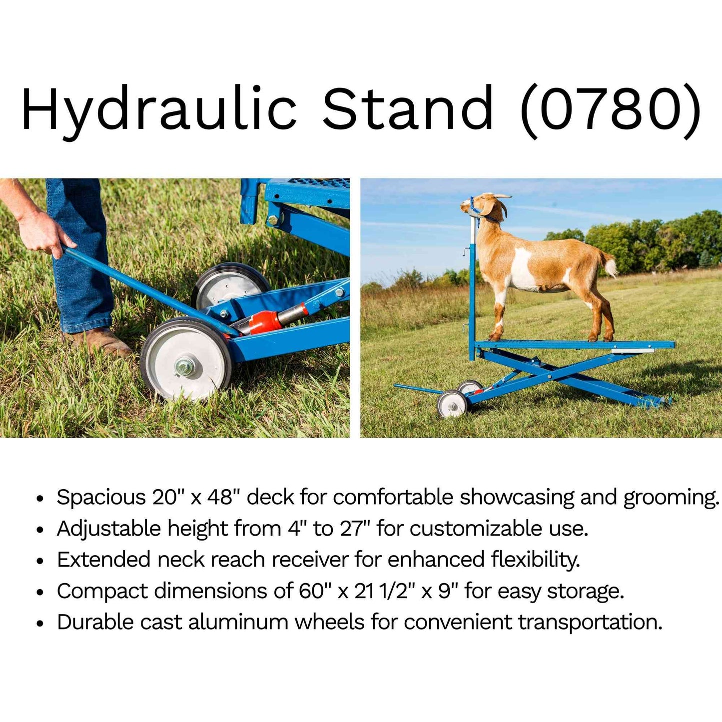Hydraulic Stand for Sheep & Goats | Sydell #0780