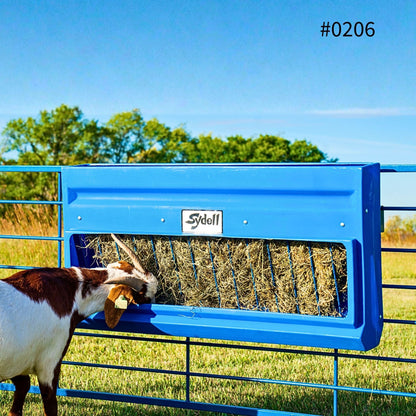 Poly Hay/Grain Feeder for Sheep & Goats | Sydell #0206 / #0207