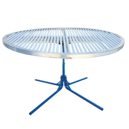 6’ Aluminum Revolving Skirting Table 1034 for Sheep & Goats | Sydell #1034