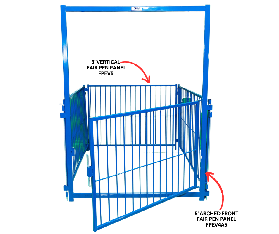Sheep and goat lambing jug setup designed for safer handling and routine management