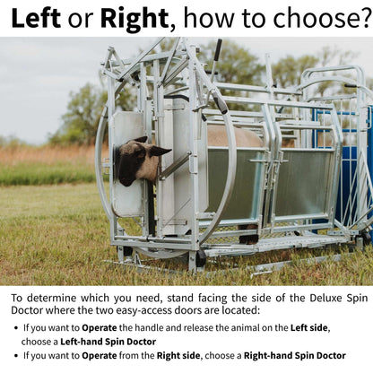Deluxe Spin Doctor Sheep & Goat Hoof Trimming | Sydell  0938