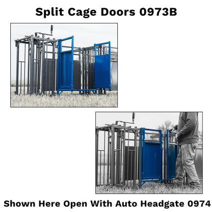 Split Doors Panel for Sheep & Goats | Sydell #0973B