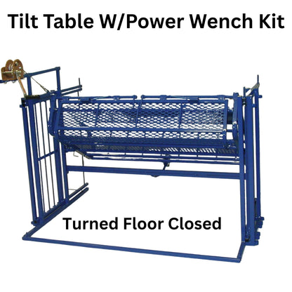 Tilt Table Power Wench Kit for Sheep & Goat Hoof Trimming | Sydell #0934
