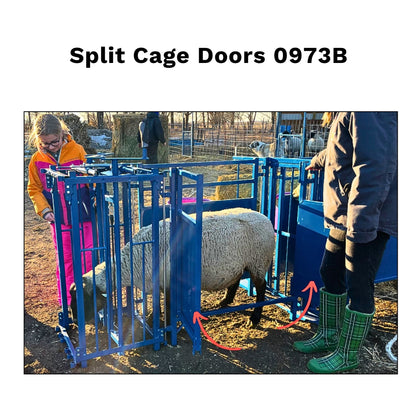 Split Doors Panel for Sheep & Goats | Sydell #0973B