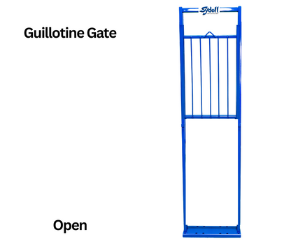 Sydell Guillotine gate for goat and sheep corral livestock farm equipment