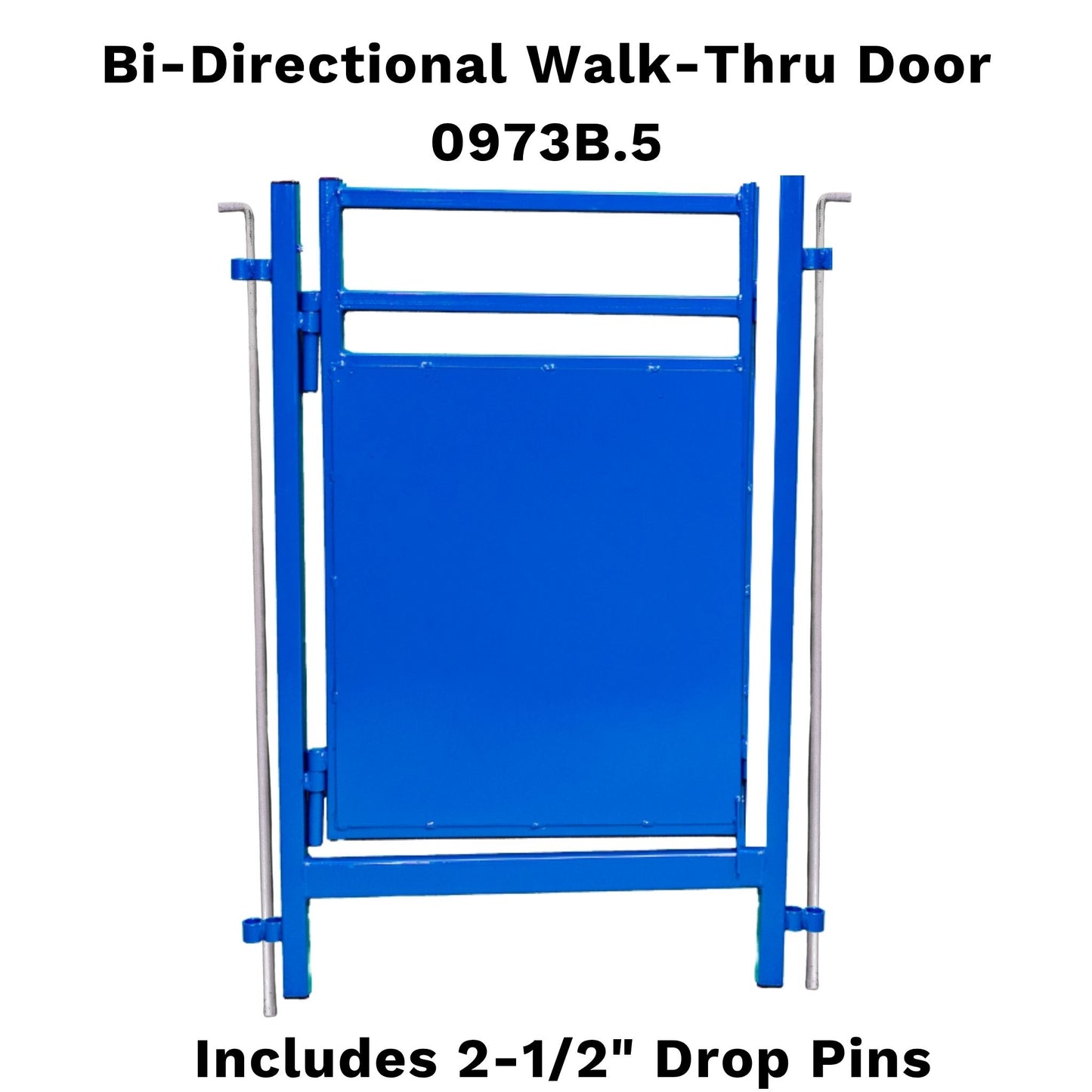 Walk Thru Bi-Directional Alley Gate for Sheep & Goats | Sydell #0973B.5 / #0973B.5-G