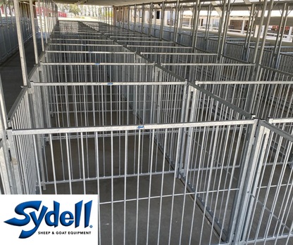 Sydell Multi-Species Livestock Vertical Fair Show Pen Panels - for Sheep, Goats, Pigs & More | 4', 5' & 6' Widths | Additional Sizes & Galvanizing A