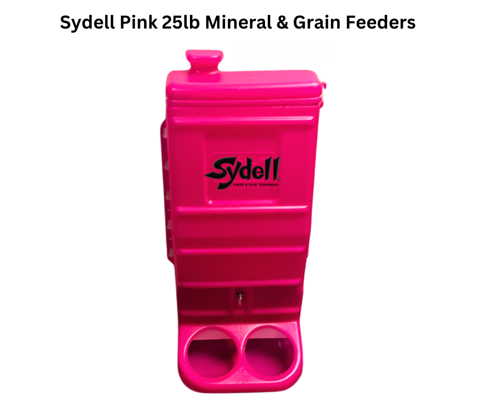 Pink Mineral & Grain Feeder #1012
