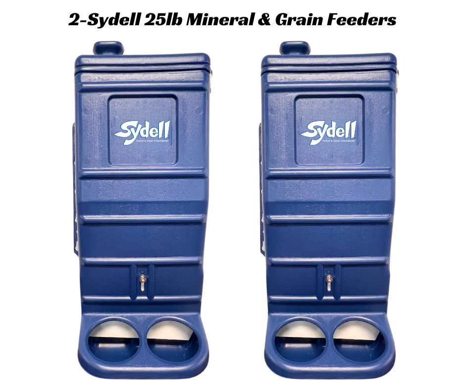 Sydell Blue Mineral & Grain Feeder Item #1013