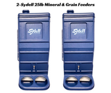 Sydell 25lb. Blue Mineral & Grain Feeder Item #1013