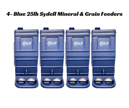 Sydell Blue Mineral & Grain Feeder Item #1013