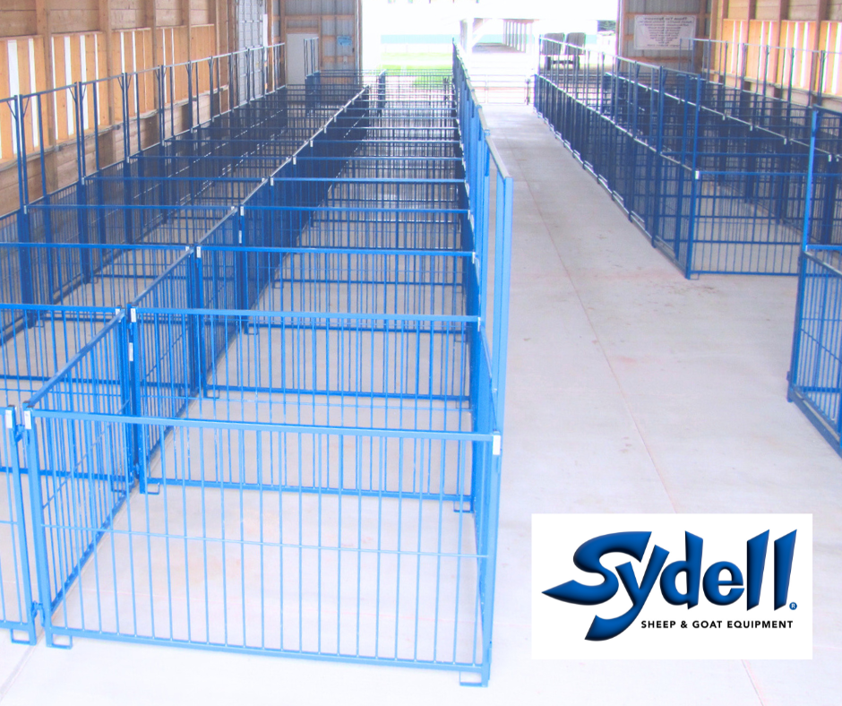 Sydell Multi-Species Livestock Vertical Fair Show Pen Panels - for Sheep, Goats, Pigs & More | 4', 5' & 6' Widths | Additional Sizes & Galvanizing A