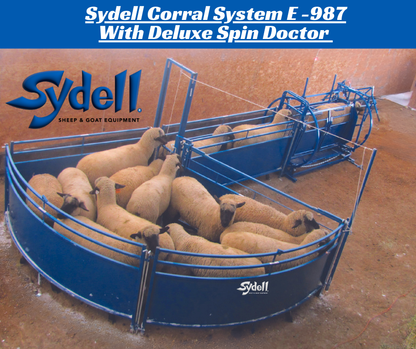 System E Working System (987) sheep and goat handling chute for livestock handling and animal flow