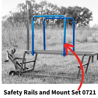 Safety Rails - Item #0721 For Sydell SHOWMAN’S BEST Stands & Milking Stanchions for Sheep & Goats | Sydell #0721