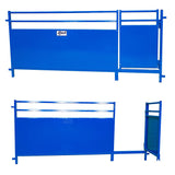 Solid Panel with Walk-Thru Gate 74 7/8" × 42" Left or Right Gate Orientation 0950DWTL 0950DWTR for Sheep & Goats | Sydell #0950DWTL / #0950DWTR