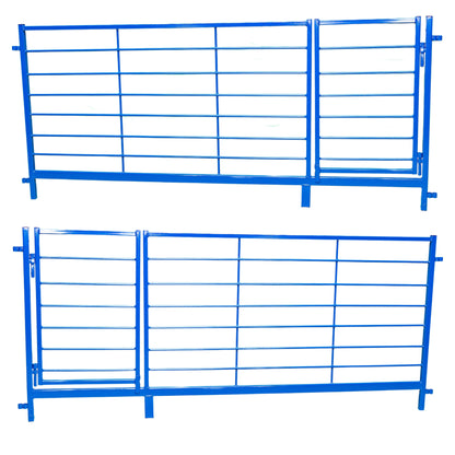 8' Open Panel with Walk-Thru Gate for Sheep & Goats | Sydell #0961WTL / #0961WTR
