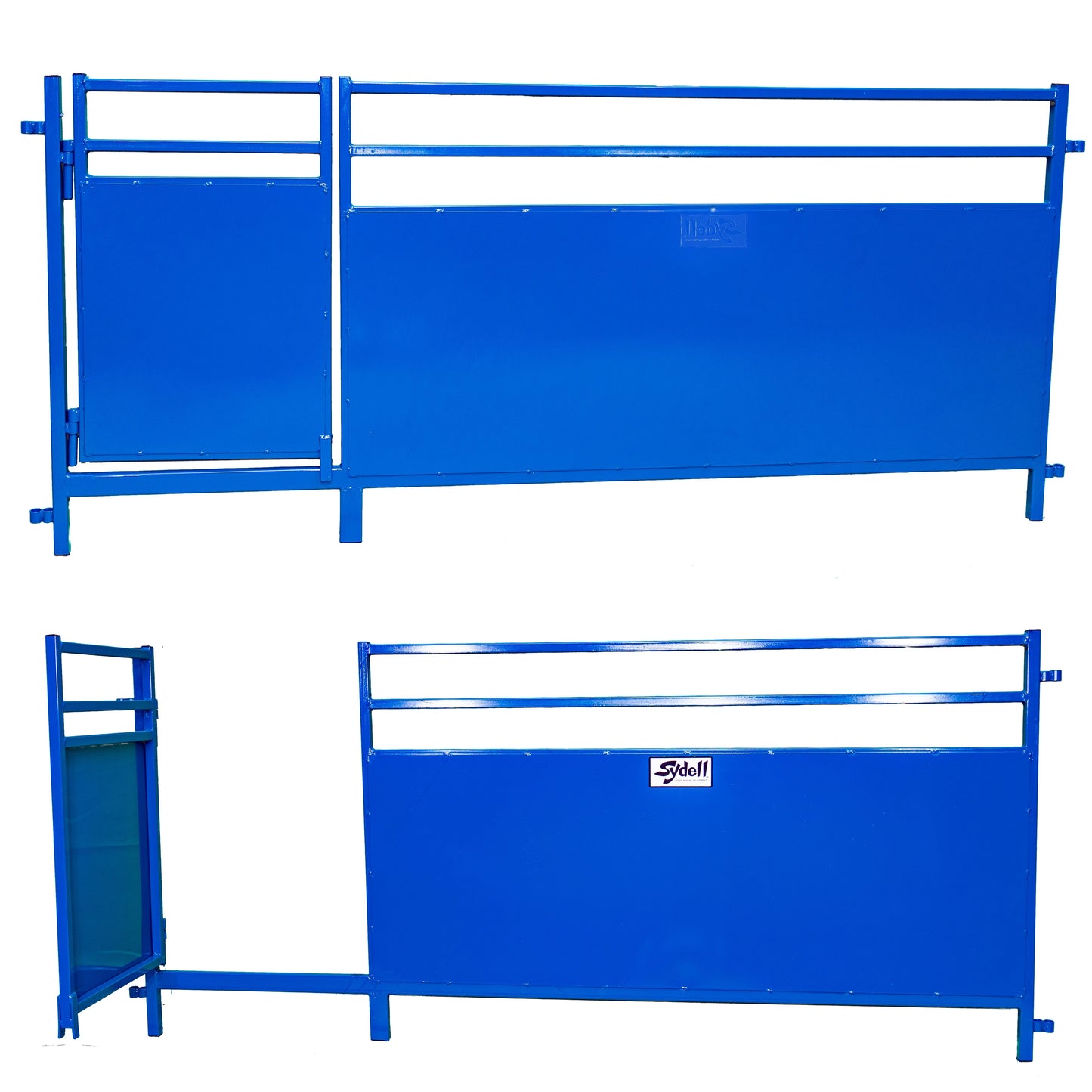 Solid Panel with Walk-Thru Gate 74 7/8" × 42" Left or Right Gate Orientation 0950DWTL 0950DWTR for Sheep & Goats | Sydell #0950DWTL / #0950DWTR