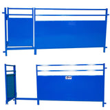 Solid Panel with Walk-Thru Gate 74 7/8" × 42" Left or Right Gate Orientation 0950DWTL 0950DWTR for Sheep & Goats | Sydell #0950DWTL / #0950DWTR