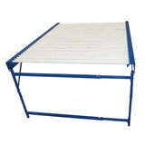 Sheep and goat handling equipment setup designed for safer handling and routine management