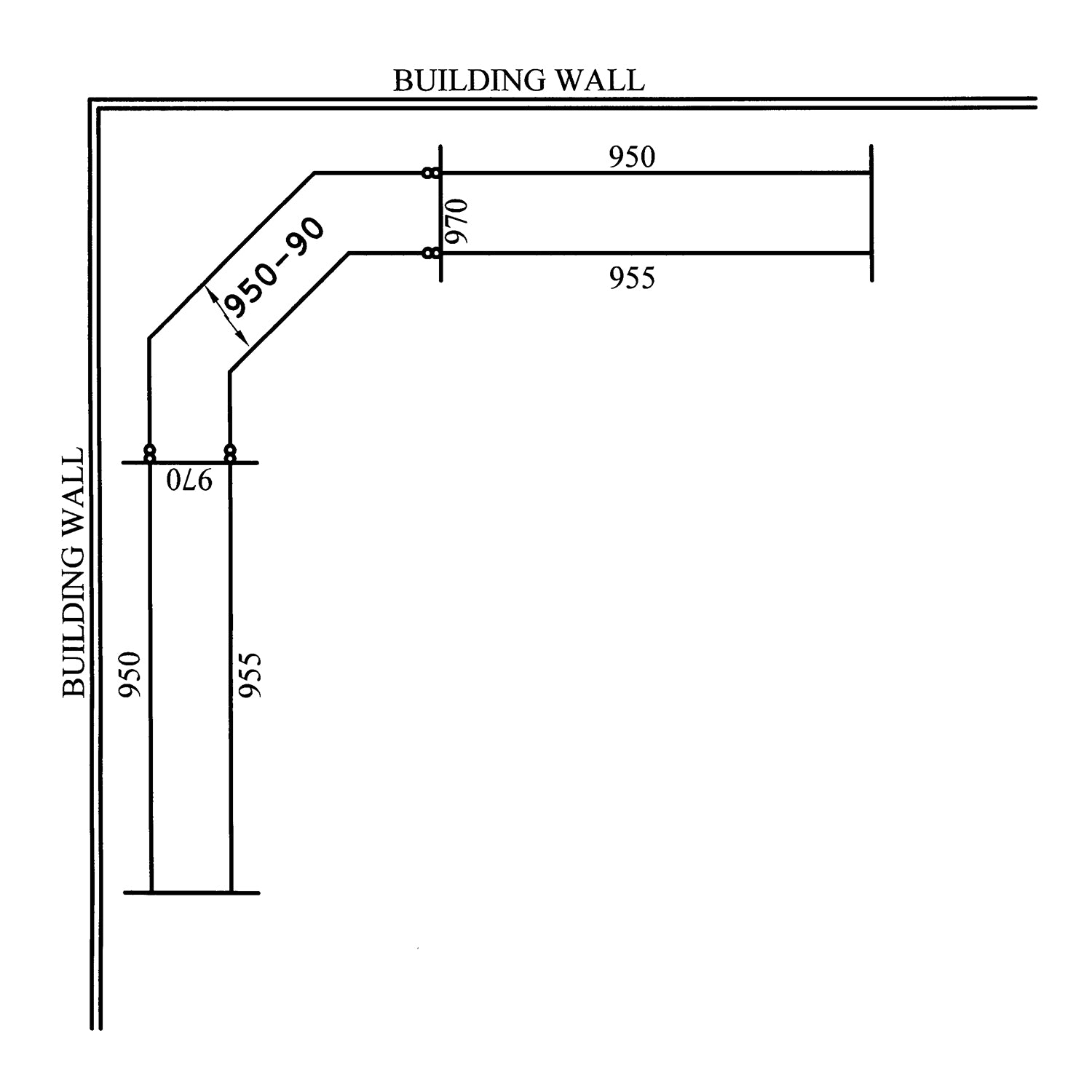 Pair of 90 Degree Solid Panels for Sheep & Goats | Sydell – Sydell