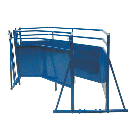 Pair of 90 Degree Solid Panels (950-90) sheep and goat livestock equipment for livestock handling and animal flow