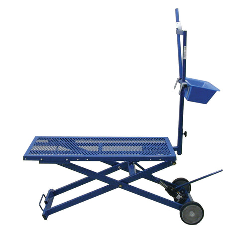 Sydell hydraulic stand with milking stanchion for goats and sheep